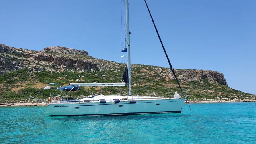 Kissamos: Sailing Cruise to Balos & Gramvousa with Lunch - The 90-minute sail toward Balos