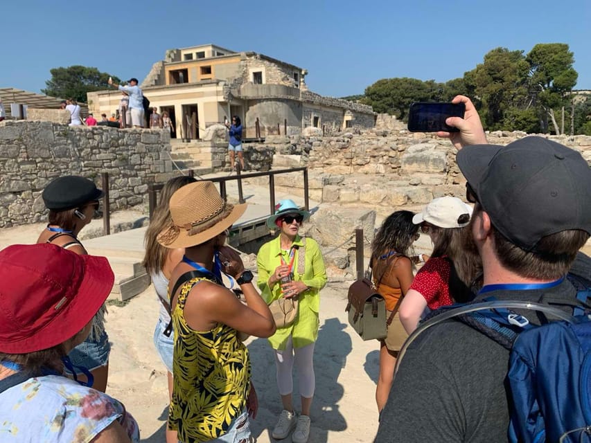 Knossos: Labyrinth of Knossos Skip-the-Line Walking Tour - Entering the palace through myth and history