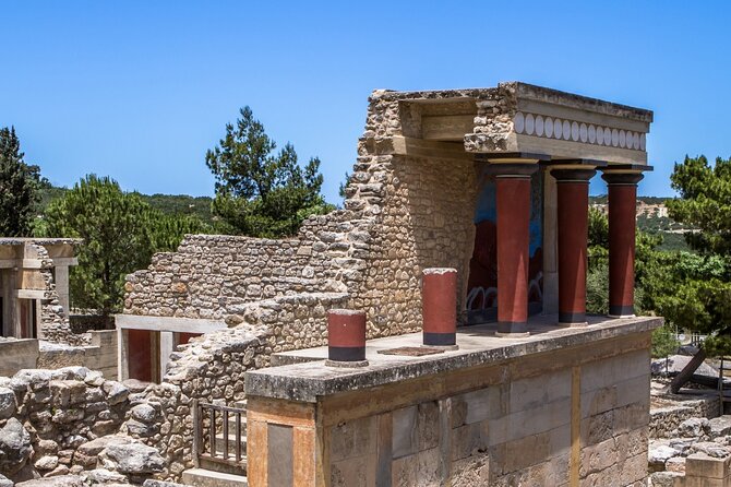 Knossos, Lasithi, Zeus Cave & Olive Mill Farm Combo Tour - Vidiani Monastery starts the morning quietly