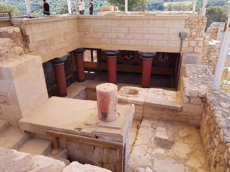 Knossos Palace and Pottery experience. Excursion Safari - The drive through olive country