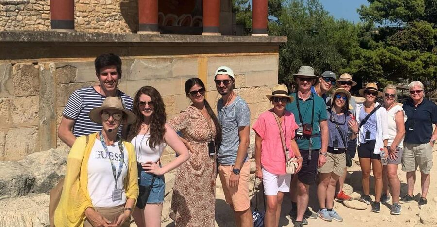Knossos Palace Guided Walking Tour (Without Tickets) - Skipping the ticket counter, not skipping security or the site