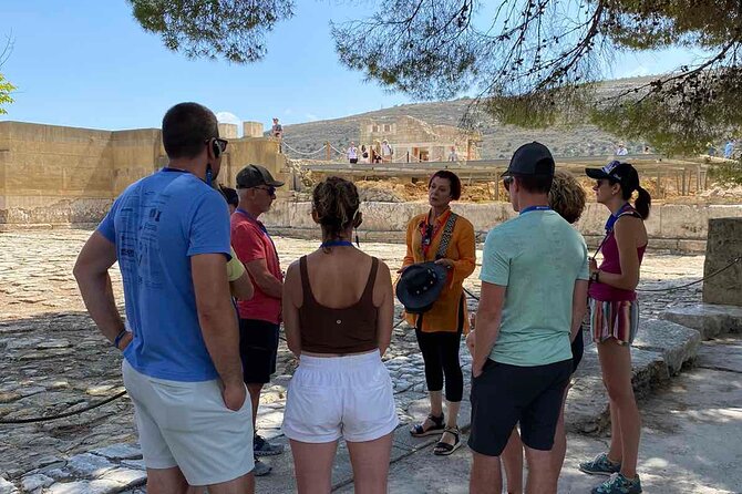 Knossos Palace Skip-the-Line Ticket (Shared Tour Group) - Entering the Palace of Knossos