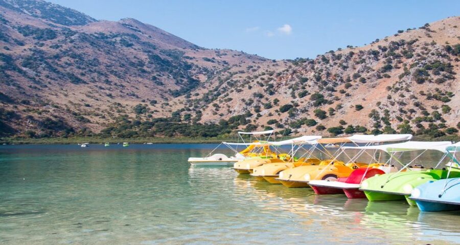 Lake Kournas: Pedal Boat Rental With Transfer - Getting there by hotel transfer