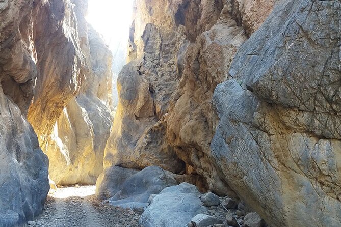 Land Rover Safari: Tripitis Gorge and Beach, South Crete - Mount Juktas begins the day with wide views