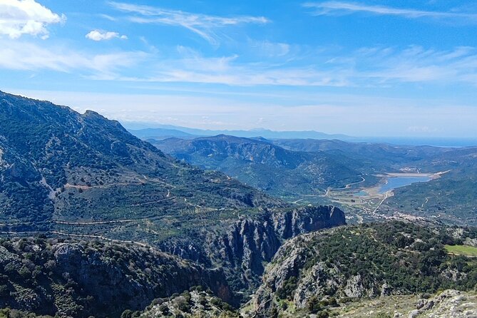 Lasithi plateau,wine and olive oil tasting,Greek Mythology park - Aposelemis Dam and the sunken villages