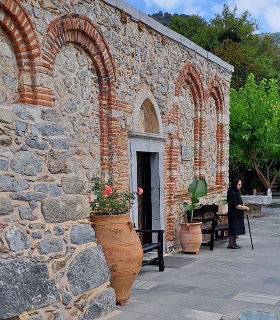 Lasithi Plateau & Zeus Cave: Myths and Villages Tour - The olive mill explains Crete one taste at a time