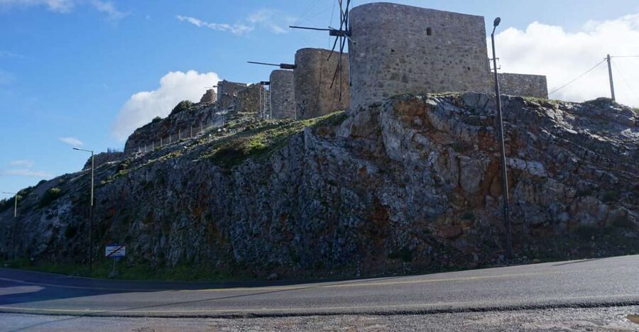 Lasithi Plateau & Zeus Cave: Myths and Villages Tour - Aposelemis Dam sets the scene