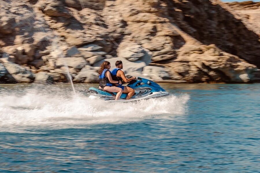 Lygaria Beach: Jet Ski - A strong team impression, with one serious warning