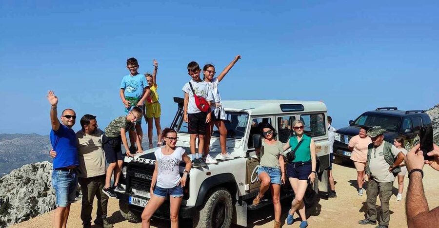 MALIA: Land rover Safari Lasithi Plateau and Zeus Cave - From Malia to the high country