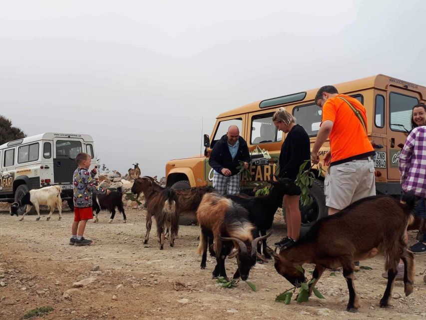 MALIA: Land rover Safari Lasithi Plateau and Zeus Cave - The rough track at 1,150 meters