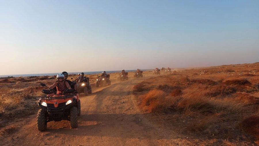Malia: Off-Road Quad Safari Evening Tour with Dinner - Seeing how Cretan olive oil is made
