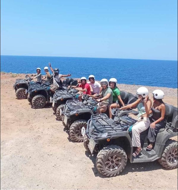 Malia: Off-Road Quad Safari Tour with Lunch and Transfers - Neapolis and the change from dirt to water