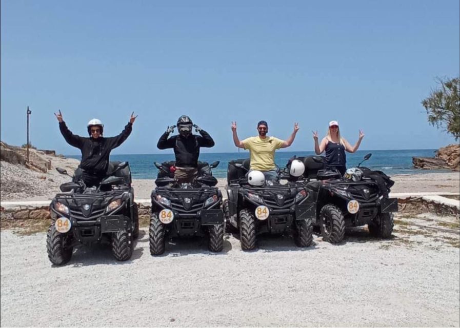 Malia: Off-Road Quad Safari Tour with Lunch and Transfers - The final coastal ride back toward Malia