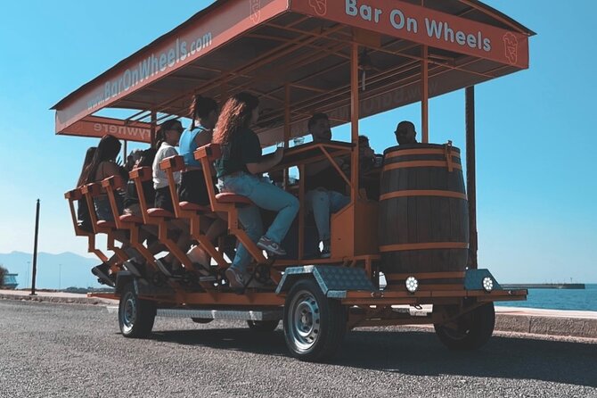Malia: Party Bike 1 hour Experience & Unlimited Drinks - Key points to know before booking
