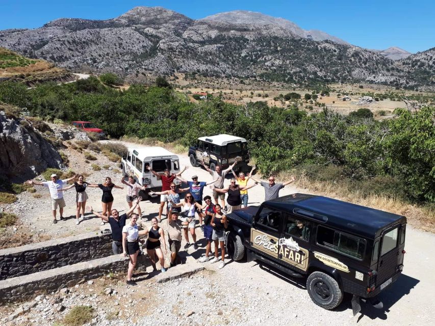 Matala Agiofarago Gorge Guided Jeep Safari Tour - Walking Agiofarago Gorge to the pebble beach