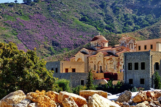 Monastery - Ancient Olive tree & Museum-Cretan Brewery Private Tour from Chania - Starting above Chania at the Transfiguration Monastery