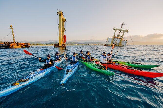 Morning Kayak Tour to Kissamos Bay Shipwreck & Exclusive Beach - Following the rocky coast to the 1905 mine