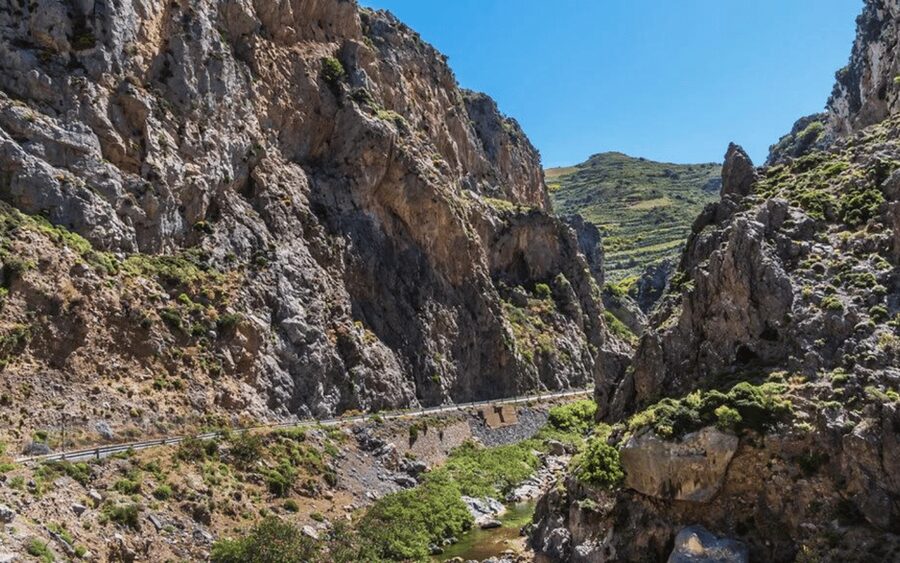 Off-Road: Waterfall, Lake Kournas, Gorges, Preveli Palms - Lunch in Agkouseliana adds a local pause