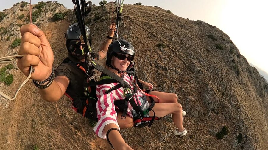 Paragliding in Chania - A short experience with serious weather rules
