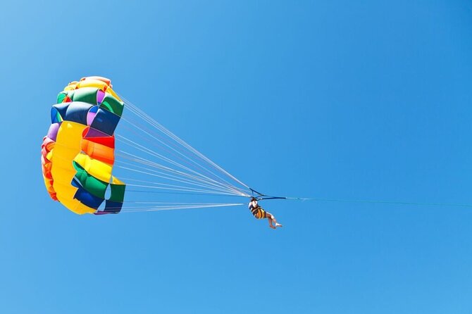 Parasailing Activity on Rethymno Beach, Crete - Key points at a glance