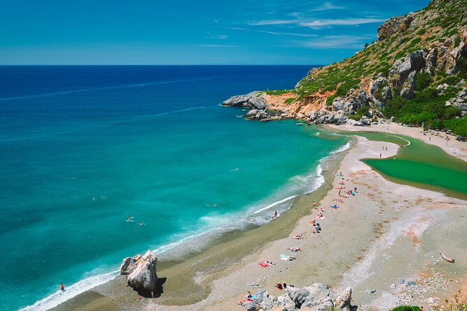 Preveli Beach & Palm Forest :Full-Day Tour with Lunch Box - Three hours beside the palms and sea