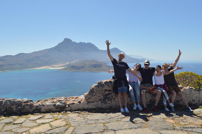 Private Boat Trip Chania - Balos/Gramvousa - Afrata Beach, caves, and the best swimming time