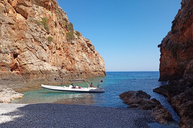 Private Boat Trip Chania - Balos (price is per group-up to 9 people) - Balos Lagoon, shallow water and a famous beach
