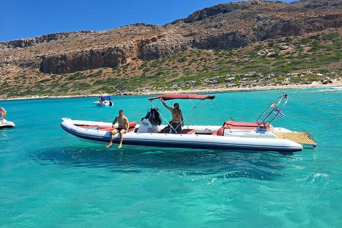 Private Boat Trip Chania - Balos (price is per group-up to 9 people) - Gramvousa Fortress and its wide sea views