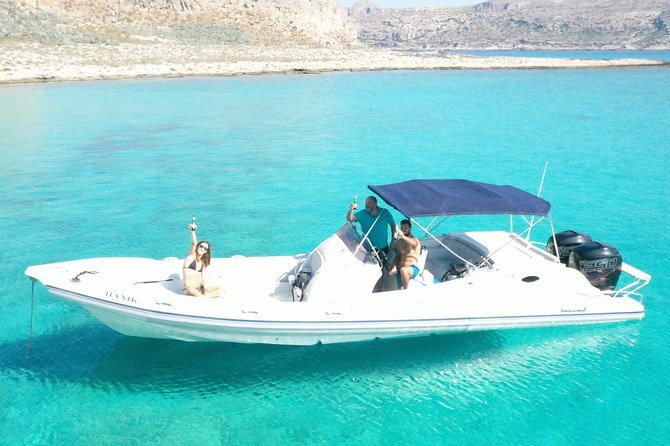 Private Boat Trip Kissamos Balos (price per group - up to 10 people) - The ride across Kissamos Bay