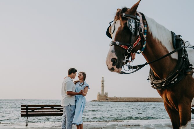 Private professional Vacation photoshoot in Chania - Meeting the Photographer Around the Old Venetian Harbor