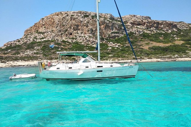 Private Sailing Cruise, Balos and Gramvousa with meal and drinks. - Leaving Kissamos for the western coast