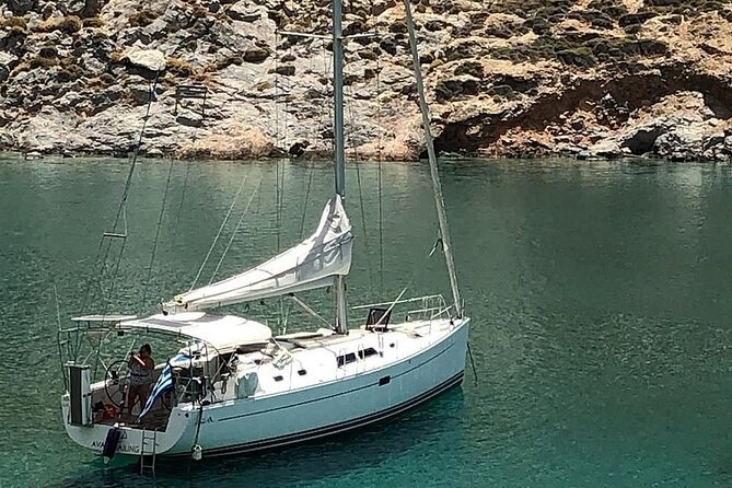 Private Sailing Cruise from Heraklion to Dia Island - Agios Georgios and the four southern bays