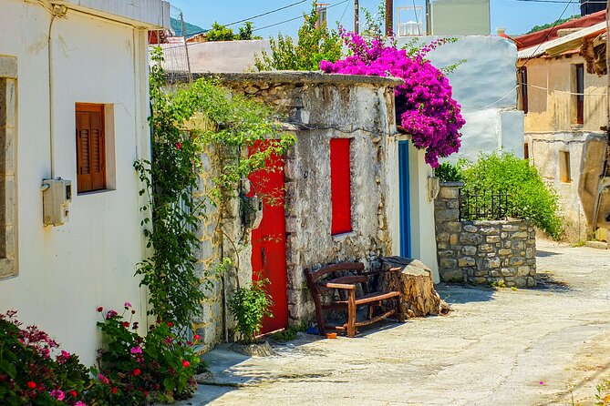 Private Tour of Crete with Knossos Palace and Lassithi Plateau - Avdou, Mochos, or Krasi: a choice of village character