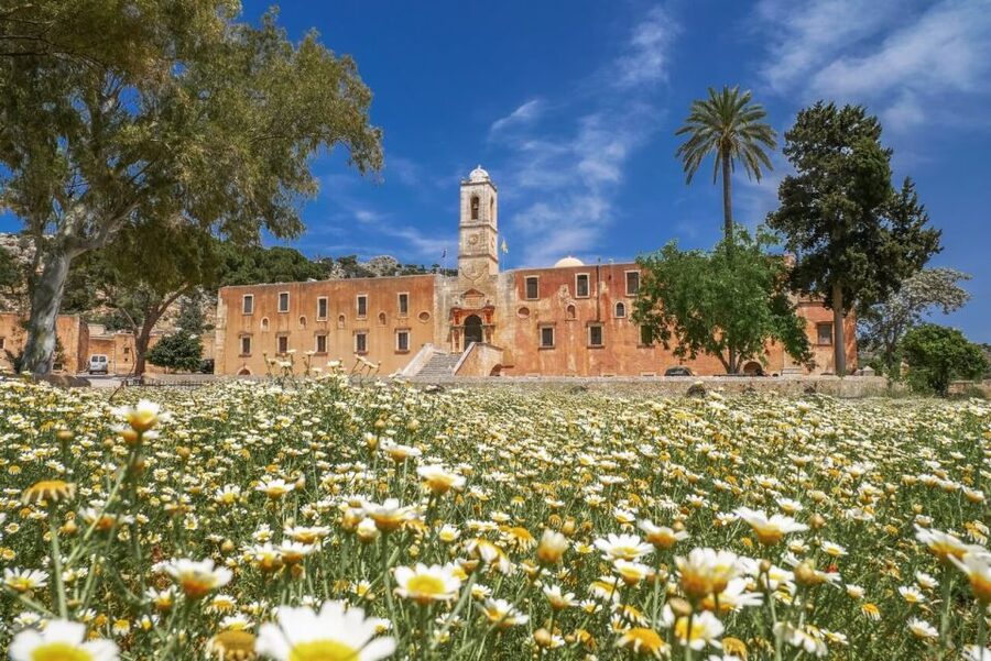 Private Van Tour from Chania to Monasteries - Agia Triada and its olive oil and wine