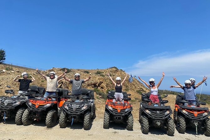 Quad Safari Agia Pelagia - Passing the old Byzantine church near Fodele