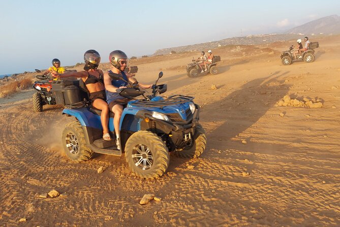 Quad Safari Off-Road Tour - Getting ready at Malia