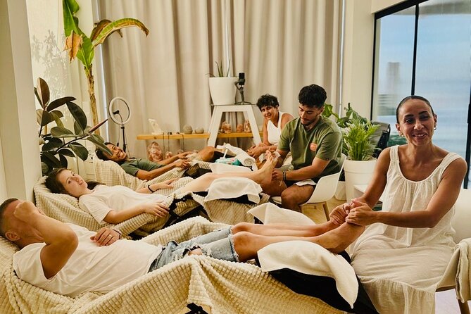 Reflexology Couples Workshop in Crete - Partner practice: the most useful part for couples