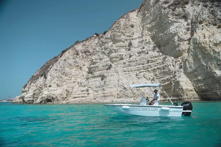 Rent Boat from Marathi Without Skipper 30hp - Seitan Limania and the first big view
