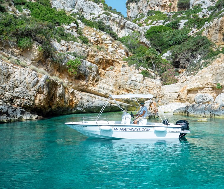 Rent Boat from Marathi Without Skipper 30hp - Kamares and the Cirque de Souda