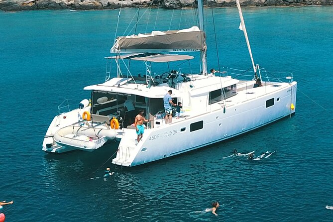 Rethymno Catamaran Cruise: Healthy Lunch & Open Bar - A generous anchorage near Georgioupoli Bay