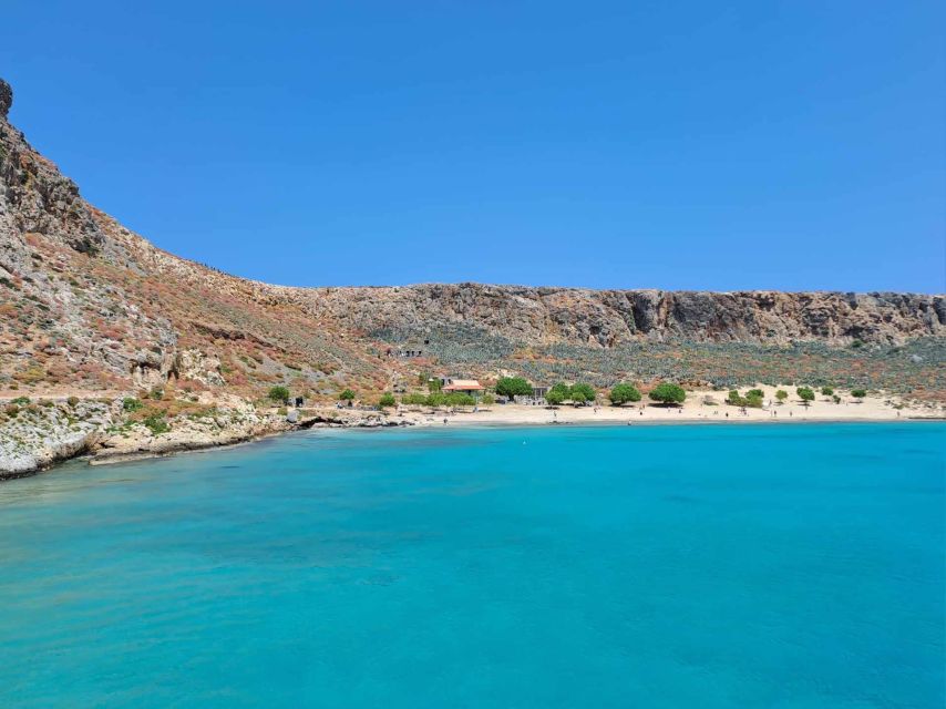 Rethymno: Gramvousa & Balos Lagoon Day Trip with Boat Ticket - Balos Lagoon: three hours beside changing water