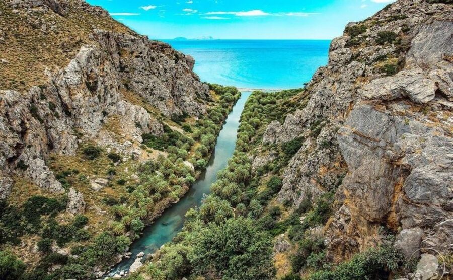 Rethymno: Preveli Beach Damnoni Beach Kourtaliotiko Day Trip - Plakias: Lunch, Shops, and One More Swim