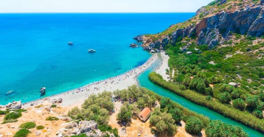 Preveli Beach Damnoni Beach Kourtaliotiko Day Trip