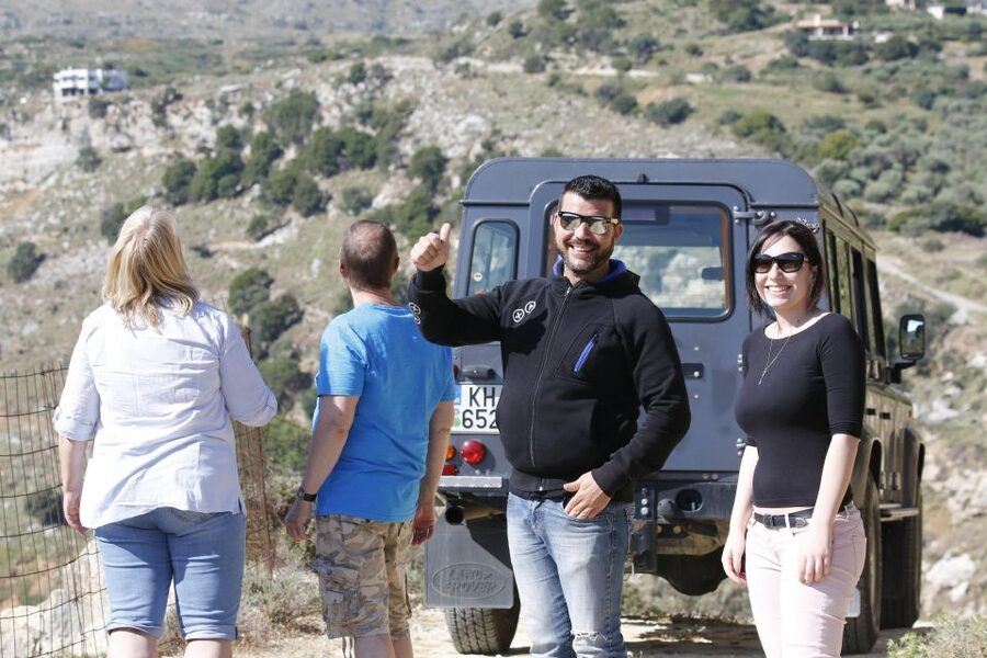 Rethymno | Safari Tour in Private - A Cretan lunch with wine in a family tavern