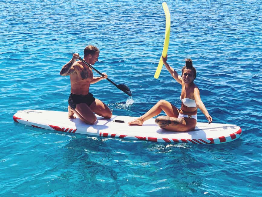Rethymno: Sailing Catamaran Cruise with Meal & Drinks - The bay near Georgioupoli