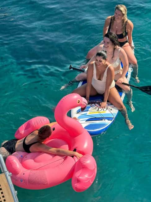 Rethymno: Sailing Catamaran Cruise with Meal & Drinks - Crew service and the feel on board