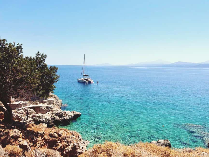 Rethymno: Sailing Catamaran Cruise with Meal & Drinks - What the $164 price really covers
