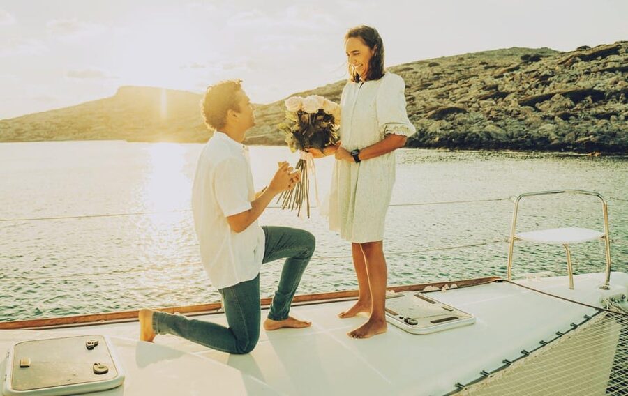 Rethymno: Sunset Catamaran Cruise - Sushi & Open Bar - Geropotamos Beach: the main water stop
