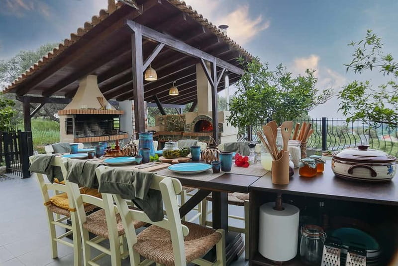 Rethymno: Traditional Cooking Class in a Cretan Village - A Cretan kitchen in a family home