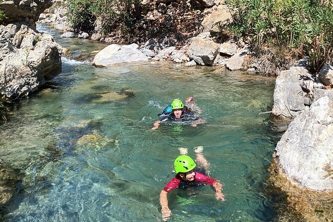 River Trekking at Kourtaliotiko Gorge - A shaded break under giant plane trees